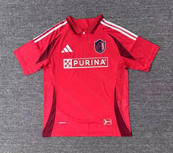 St. Louis City SC Home Fans 1:1 Quality Soccer Jersey   25-26