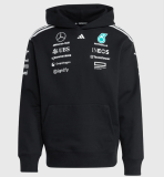 F1  Mercedes Hoodies Green Short Sleeve Racing Suit 2025