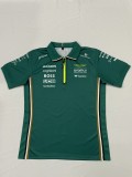 F1 #14 Martin Aston Polo Green Short Sleeve Racing Suit 2025
