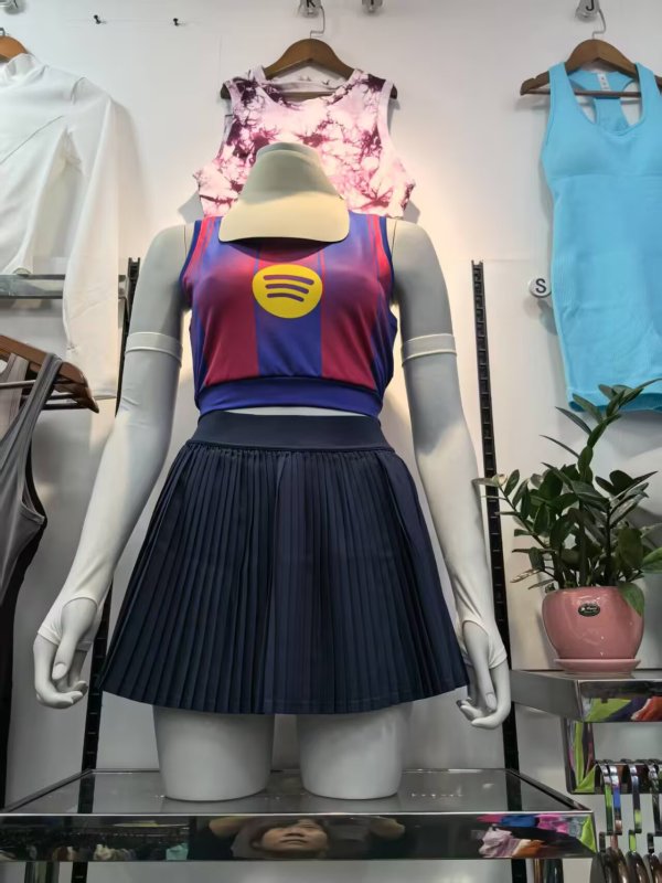 Barcelona  Home  Women Vest   Fans  1:1 Quality Soccer Jersey 25-26