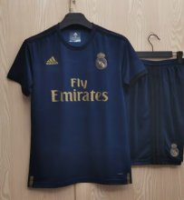 Retro Real Madrid Away  Kits  1:1 Quality Soccer Jersey   2019-2020
