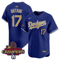 MLB Los Angeles Dodgers  Champion Blue Baseball  Jerseys  2025