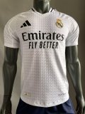 Real Madrid  Home Copa del Rey champion final version  Player  1:1 Quality Soccer Jersey  24-25