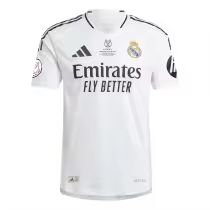 Real Madrid  Home Copa del Rey champion final version  Player  1:1 Quality Soccer Jersey  24-25