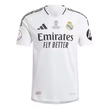 Real Madrid  Home Copa del Rey champion final version  Player  1:1 Quality Soccer Jersey  24-25