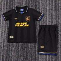 Retro Manchester United Away Kids 1993-1994