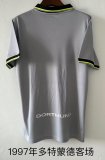 Retro Dortmund Away Fans 1:1 Quality Soccer Jersey  1997