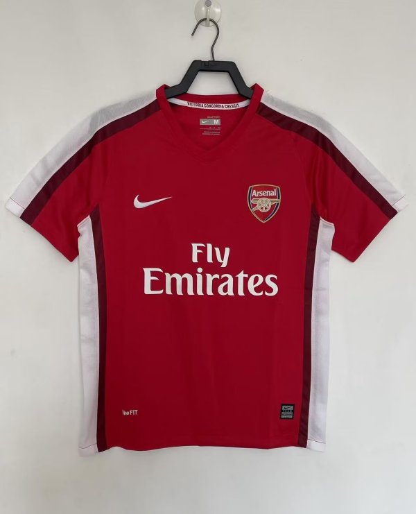Retro Arsenal Home Fans 1:1 Quality Soccer Jersey   2008-2010