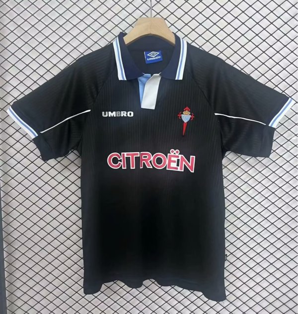 Retro Celta Away  1:1 Quality Soccer Jersey  1997-1998
