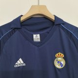 Retro Real Madrid Long  Away 1:1 Quality Soccer Jersey 2005-2006