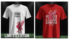 Liverpool T-shirt Cotton   1:1 Quality Soccer Jersey   25-26