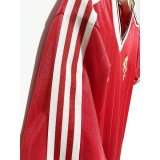 Retro Manchester United Stadium 没有广告 1:1 Quality Soccer Jersey  1982-1983
