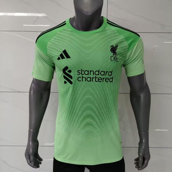 Manchester United Green Training Clothes Fans 1:1 Quality Soccer Jersey    25-26