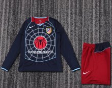 Retro Atletico Madrid Away Kids 1:1 Quality Soccer Jersey 2004-2005