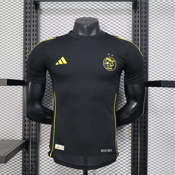 Algeria  Black Player 1:1 Quality Soccer Jersey 24-25