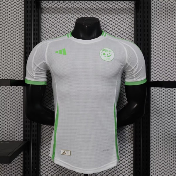 Algeria  White Player 1:1 Quality Soccer Jersey 24-25