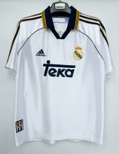 Retro Real Madrid Home 1:1 Quality Soccer Jersey 1999-2000