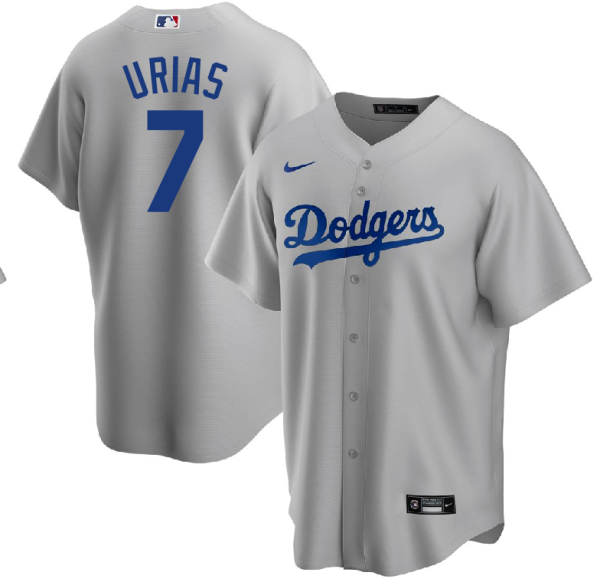 MLB Los Angeles Dodgers  grey baseball  Jerseys  2025