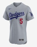 MLB Los Angeles Dodgers  grey baseball  Jerseys  2025