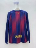 Barcelona Home Long Sleeve Fans 1:1 Quality Soccer Jersey  25-26