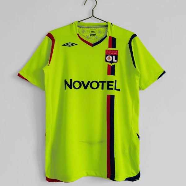 Retro Lyon Away Fans    1:1 Quality Soccer Jersey   2008-2009
