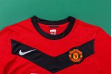 Retro  Manchester United Home 1:1 Quality Soccer Jersey 2009-2010