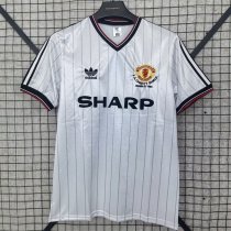 Retro Manchester United  away 1:1 Quality Soccer Jersey  1982-1983