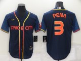 MLB HOUSTON ASTROS City fans  dark blue baseball  Jerseys  2025