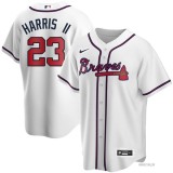MLB atlanta braves  fans white  baseball  Jerseys  2025
