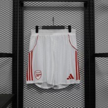 Arsenal Home Pants  Player  Shorts  1:1 Quality Soccer Jersey   25-26