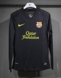Retro Barcelona Long  Away  player  1:1 Quality Soccer Jersey   2011-2012