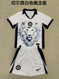 Chelsea  White Special Edition  Fans  1:1 Quality Soccer Jersey    25-26 (kids and man )