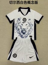 Chelsea  White Special Edition  Fans  1:1 Quality Soccer Jersey    25-26 (kids and man )