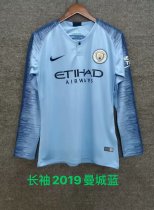 Retro Manchester City Home  1:1 Quality Soccer Jersey  2019