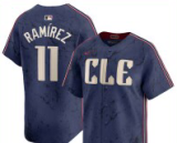 MLB Cleveland Indians  fans white baseball  Jerseys  2025