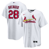 MLB St. Louis Cardinals fans white baseball  Jerseys  2025
