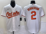 MLB Baltimore Orioles fans white baseball  Jerseys  2025