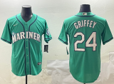 MLB Seattle Mariners fans white baseball  Jerseys  2025
