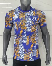 El Salvador Pre match training uniform Fans 1:1 Quality Soccer Jersey 25-26