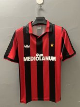 Retro AC Milan Home 1:1 Quality Soccer Jersey 1991-1992