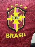 Brazil  Special Edition Red  player 1:1 Quality Soccer Jersey 25-26