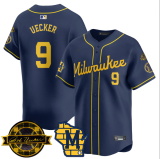 MLB Milwaukee Brewers fans white baseball  Jerseys  2025