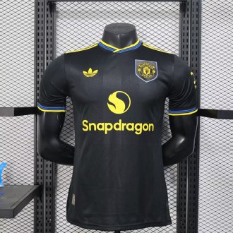 Manchester United Third Away   Player 1:1 Quality Soccer Jersey  25-26
