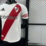 River Plate Home Player   1:1 Quality Soccer Jersey   25-26