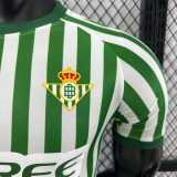 Real Betis Finals Home player  1:1 Quality Soccer Jersey  24-25