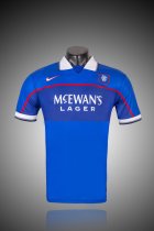 Retro Rangers Home  1:1 Quality Soccer Jersey   1997-1999