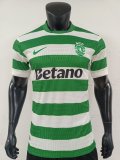 Sporting Lisbon Home player  1:1 Quality Soccer Jersey  24-25