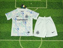 Inter Milan away Kids 1:1 Quality Soccer Jersey  25-26