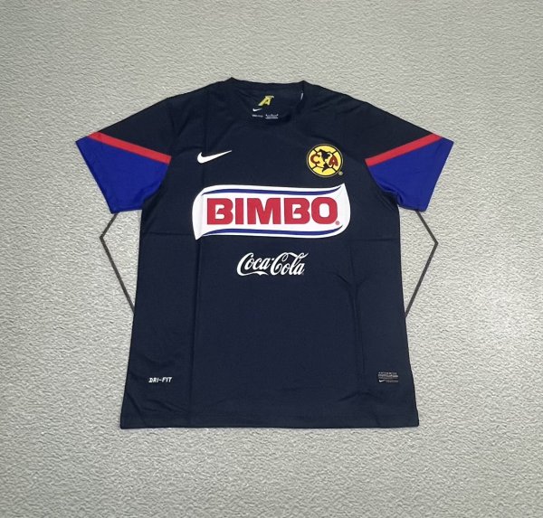 Retro America fans blue  1:1 Quality Soccer Jersey  2013