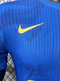 Barcelona Home Long  Travis Scott Co branded version Special Edition player  1:1 Quality Soccer Jersey 25-26